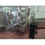 12-Station Cup Filler, Heat Sealer and Lidder, 4" Cups | Rig Fee $250