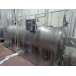 CIP 3-Compartment Stainless Steel Tank with Heat Exchanger | Rig Fee $600