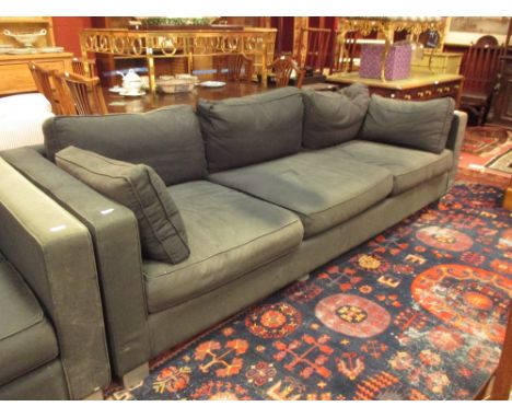 Catherine Memmi, Paris, a large modern sofa, 259cm wide  