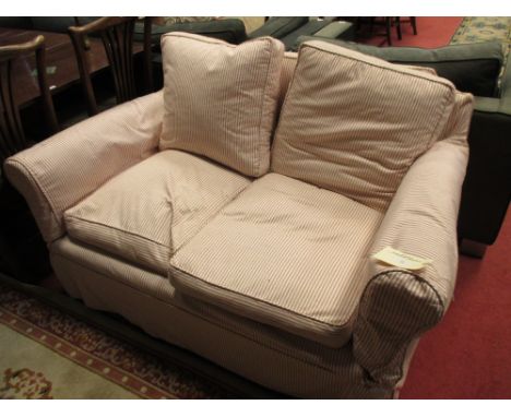 A two seat sofa  