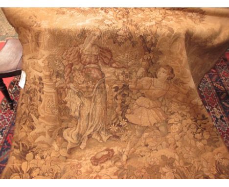 A faded tapestry panels, 'Spring'  
