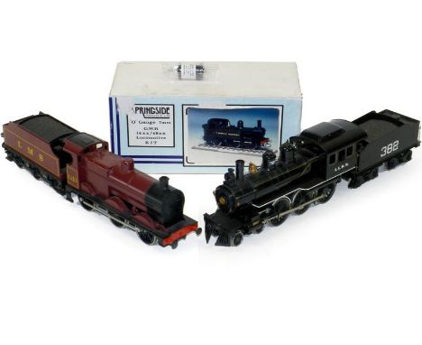 0 Gauge Springside 14xx 0-4-2Tank engine, part built, with Mashima motor, unchecked, boxed. Lima LMS Crimson Lake 3F 0-6-0 lo