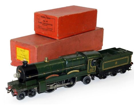 Hornby 0 Gauge Electric GWR Caerphilly Castle E320, 4-4-2 loco number 4073, item number E320. Aftermarket switch fitted in ca