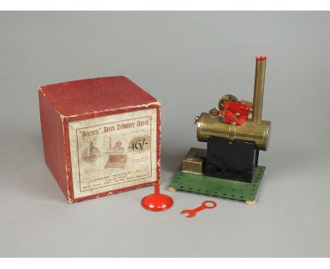 A Bowmen steam stationary engine, boxed.