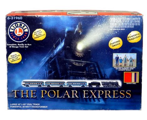 Lionel 0 Gauge Polar Express Train Set from the Film 'The Polar Express'. Item No. 6-31960, comprising a die-cast bodied 2-8-
