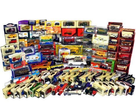 Assorted Diecast: Matchbox, Corgi, Lledo, Oxford and others. 120+ 17 Matchbox Models of Yesteryear, mostly 1970s/80s Red boxe