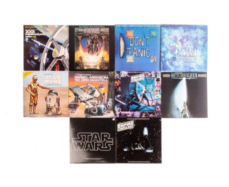 Star Wars: a collection of original soundtrack vinyl albums, comprising 'Star Wars' (20th Century Records, BTD 541), 'The Emp