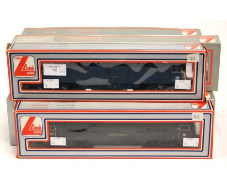 Lima: A collection of seven boxed diesel locomotives to comprise: Super Sprinter '205051', '205126' MWG, Diesel E6001, '20506