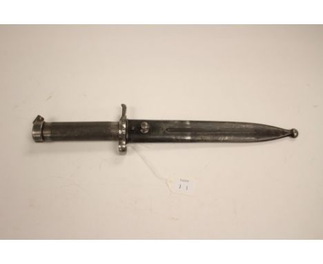 Swedish M1896 Mauser bayonet with 21cm blade marked "Crown C and Crown 907". Crossguard marked "R3 i11 No. 912". Complete wit