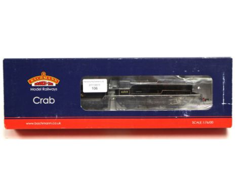Bachmann: A boxed, Crab Class '42919', BR Lined Black Late Crest locomotive, '32-180'.