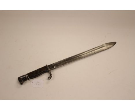 WW1 Imperial German Butcher bayonet. 36cm blade with no markings. No scabbard.