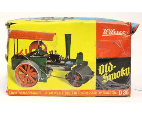 Wilesco: A boxed Steam Roller, 'Old Smoky', D36, complete with instructions etc.