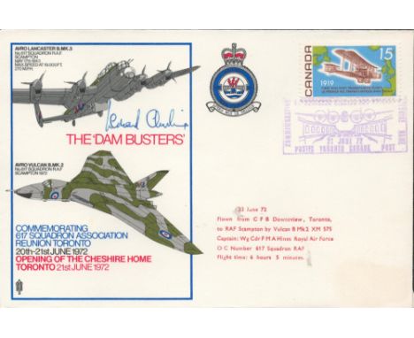 WW2 Group Captain Leonard Cheshire VC Signed Dambusters Commemorating 617 Squadron Association Reunion Toronto 20 21st June 1