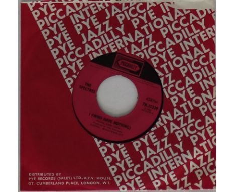THE SPECTRES - I (WHO HAVE NOTHING) - Terrific Lieber/Stoller/Donida penned 7" release from the earliest incarnation of Statu