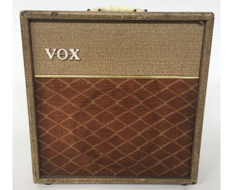 VOX AC2 1961 COMBO AMPLIFIER - super rare little blonde VOX AC2 amp dating from c1961. Two inputs with separate tone and volu