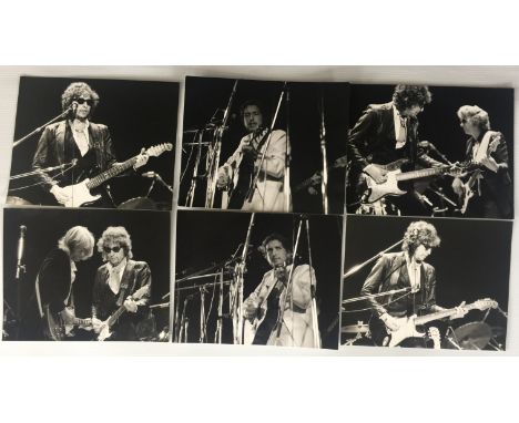 BOB DYLAN - collection of photographs and transparencies of Bob Dylan taken by photographer David Redfern to include 6 x b/w 