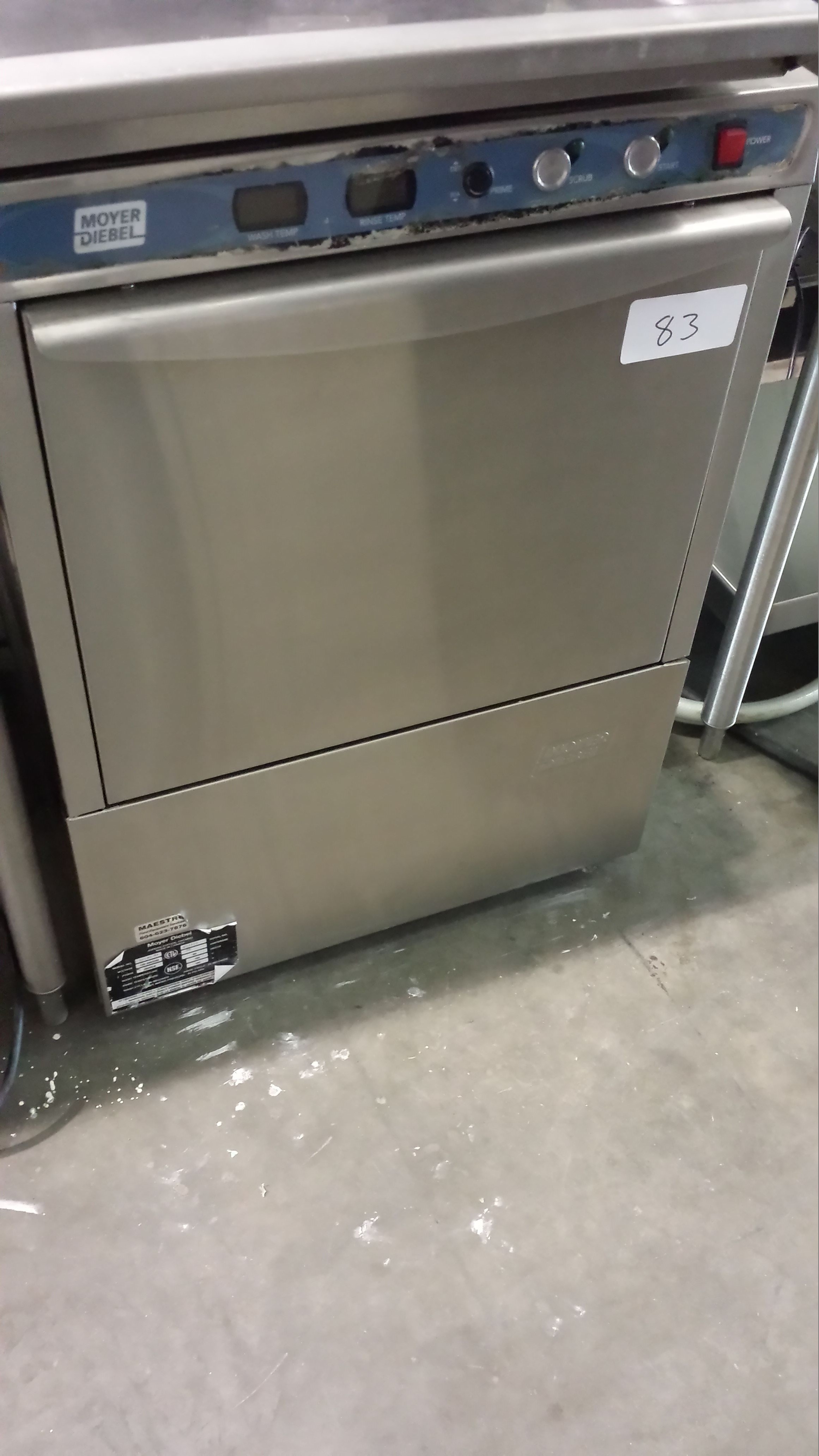 moyer diebel undercounter dishwasher