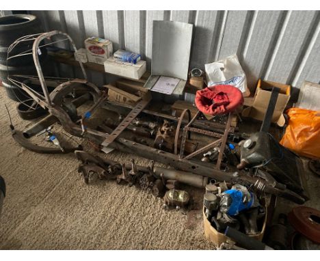 A Ford V8 single seater project, the chassis formed from a Ford Model A, with a selection of well-engineered parts to make a 