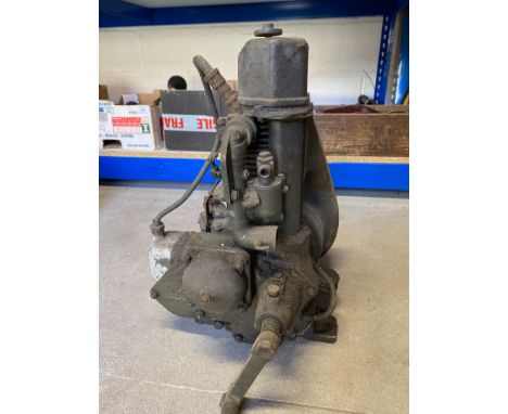 A featherweight single cylinder engine.