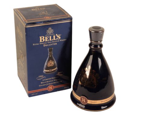 BELL'S EXTRA SPECIAL SCOTCH WHISKY - GOLDEN JUBILEE a 70cl porcelain decanter, boxed 