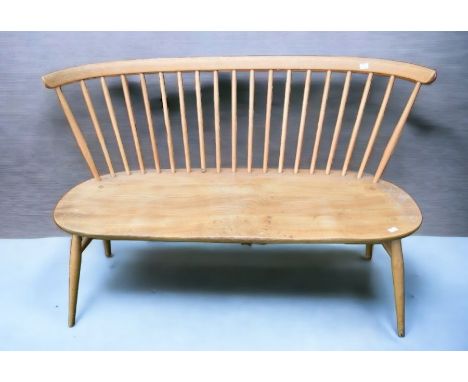 Light oak Ercol type settee