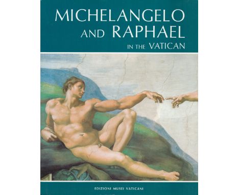 Michelangelo and Raphael in The Vatican 1999 First Edition Softback Book with 215 pages published by Edizioni Musei Vaticani 