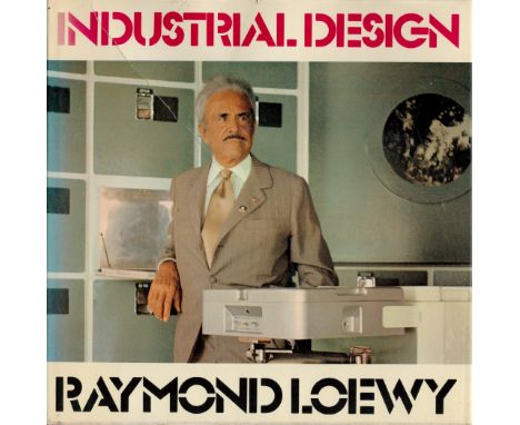 Industrial Design by Raymond Loewy 1979 First UK Edition Hardback Book with 250 pages published by Faber and Faber Ltd some a