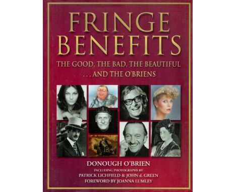 Donough O'Brien Signed Book Fringe Benefits The Good, The Bad, The Beautiful…And The O'Briens by Donough O'Brien 2000 First E