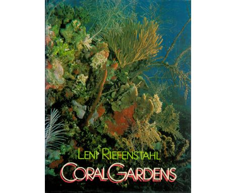 Coral Gardens by Leni Riefenstahl 1978 First UK Edition Hardback Book with 223 pages published by William Collins Sons and Co