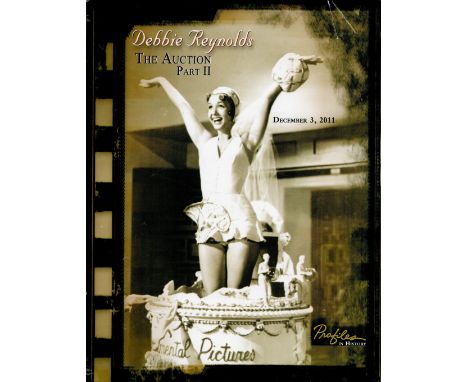 Debbie Reynolds The Auction December 2011 First Edition Softback Book / Catalogue with 224 pages published by Profiles in His