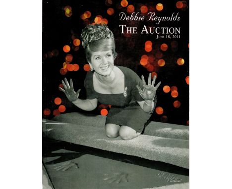 Debbie Reynolds The Auction June 2011 First Edition Softback Book / Catalogue with 312 pages published by Profiles in History