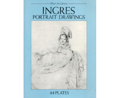 Ingres Portrait Drawings 44 Works by Jean-Auguste-Dominique Ingres 1993 First Edition Softback Book with 43 pages published b