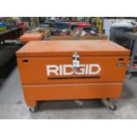 Ridgid mdl. 2048-OS Rolling Job Box w/ Misc (SOLD AS-IS - NO WARRANTY)