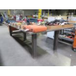 5’ x 12’ x 1” Steel Welding Table (SOLD AS-IS - NO WARRANTY)