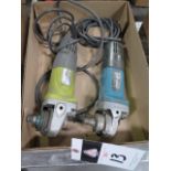 Makita and Ryobi Angle Grinders (2) (SOLD AS-IS - NO WARRANTY)'