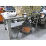 35" x 60" Steel Table (SOLD AS-IS - NO WARRANTY)