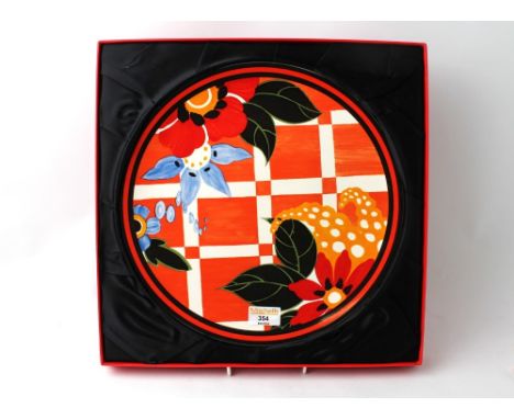 Boxed Clarice Cliff Centenary Celebration plate by Wedgwood "Blossom"