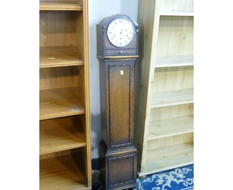 Oak cased Granddaughter clock 