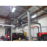 3-Post Gantry Crane w/ Demag Electric Hoist (SOLD AS-IS - NO WARRANTY)