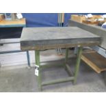 24" x 36" x 4" Granite Surface Plate w/ Stand (SOLD AS-IS - NO WARRANTY)