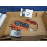 Volt Meters (2) (SOLD AS-IS - NO WARRANTY)