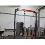 Portable A-Frame Gantry w/ Chain Hoist (SOLD AS-IS - NO WARRANTY)
