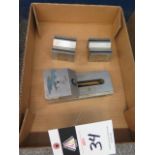 3" Precision Vise and V-Blocks (SOLD AS-IS - NO WARRANTY)