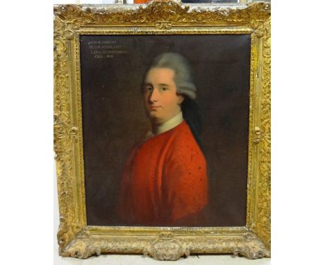 English School (19th century), Portrait of Arthur Annesley, Earl of Anglesley 1744-1816,  oil on canvas, 74.5cm x 62cm.
