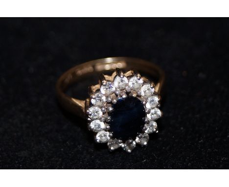 9ct Gold dress ring Size N