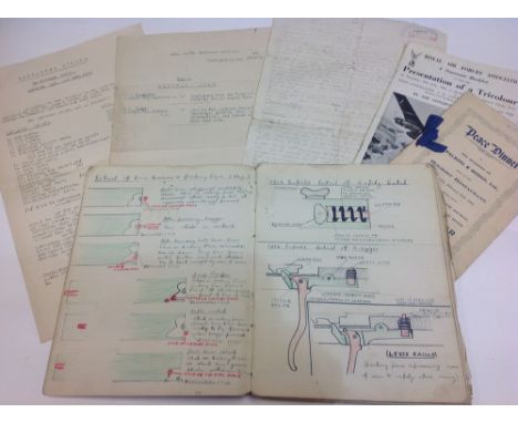 WW1 British hand written musketry manual done by 315009 Lance Sgt WA MacGregor, C Coy, 32nd Bn. Middlesex Regt. Well wriiten 