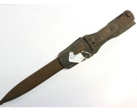 WW2 Third Reich K98 Bayonet.Blade marked "R Weyersburg".Non matching numbers. "7993 g" to 25cm blade. Blade has most original
