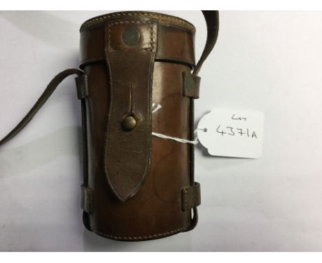 Pre WW1 1908 Monocular in leather case by Ross of London. Both Broad Arrow I marked. 
