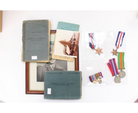 WW2 British RAF Medal Group to a Air Ambulance WAAF: 1939-45 Star, France & Germany Star, War Medal, Defence Medal later repl