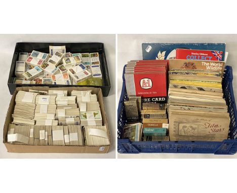 LARGE COLLECTION OF CIGARETTE CARDS - MANY SETS TO INCLUDE W.D &amp; H.O WILLS ETC - SOME VINTAGE